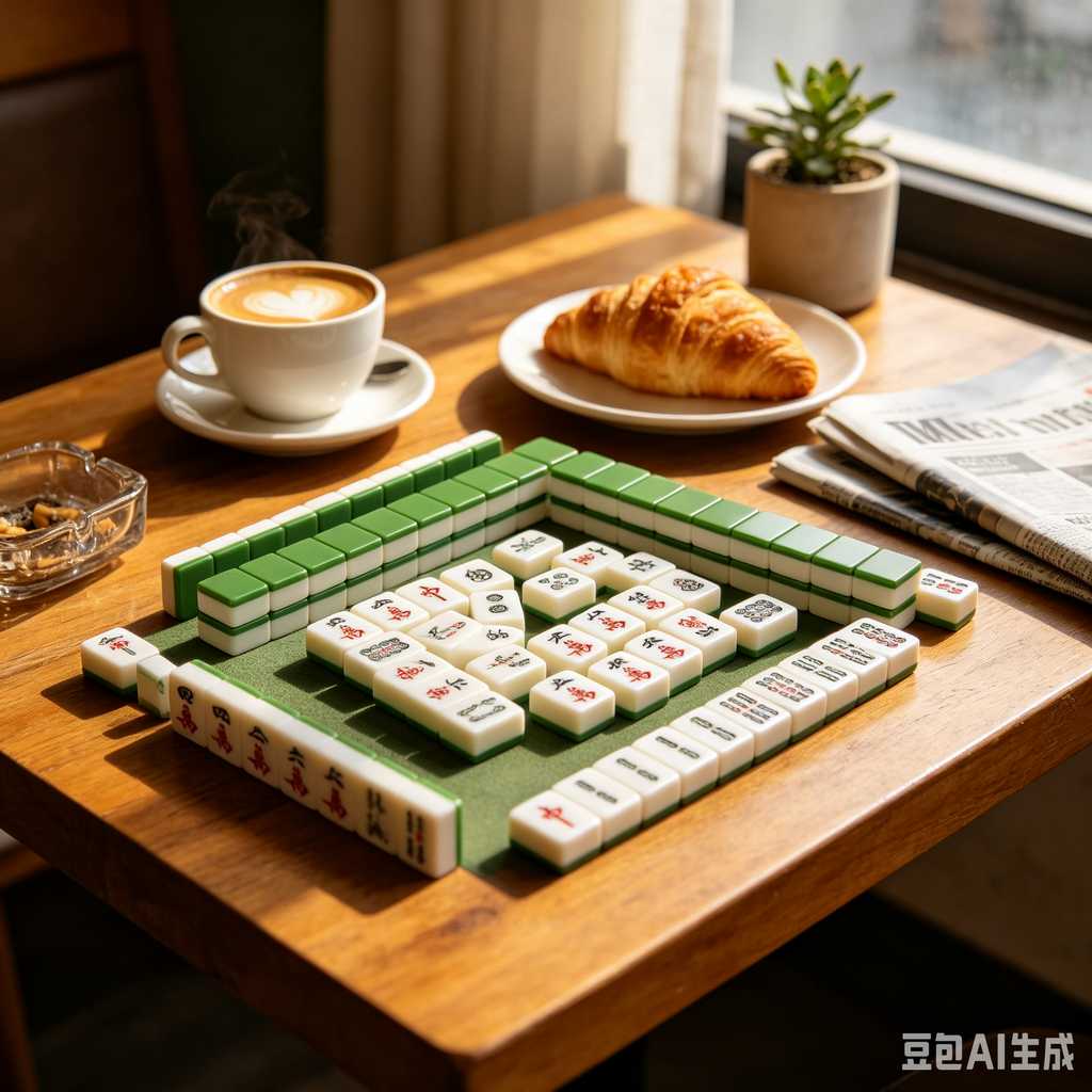 mahjong table mat