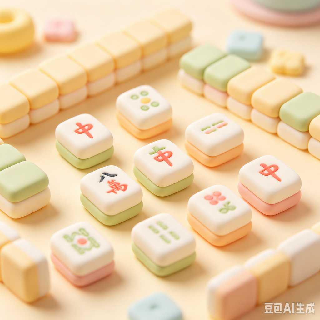 modern minimalist mahjong set